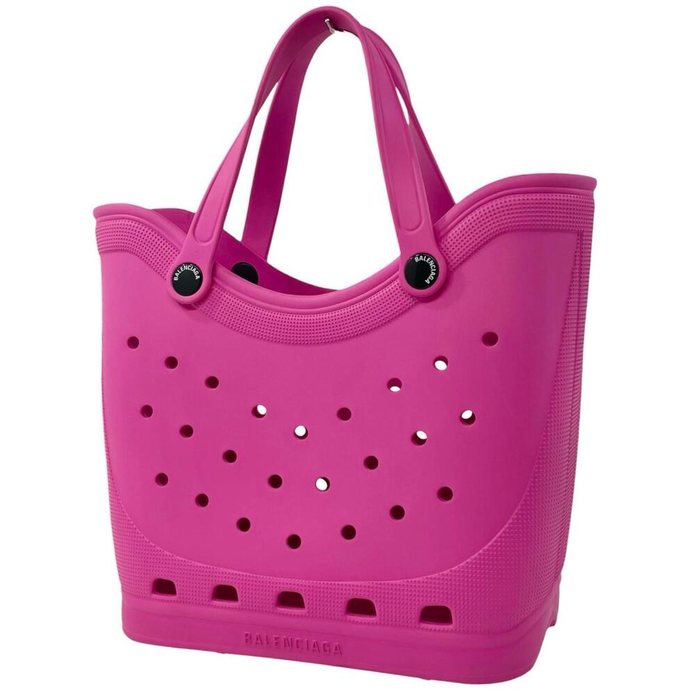 Balenciaga Crocs Tote Bag Pink